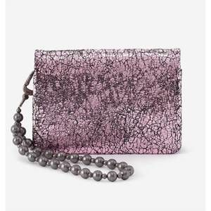 NEW HOBO women's ross bead wristlet in blush crackle
